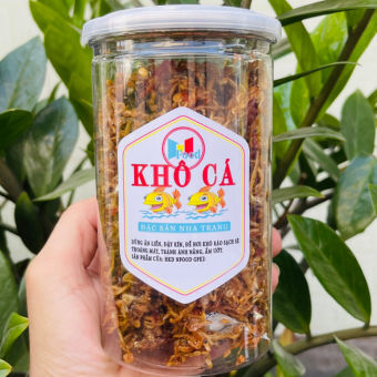 Cá Cơm Rim Sẵn - Cá Cơm Rim Tỏi Hũ 300gram