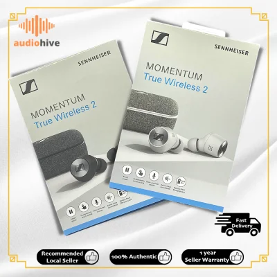 Sennheiser MOMENTUM True Wireless 2 M3IETW Wireless Earbuds Audiophile Quality Local Warranty