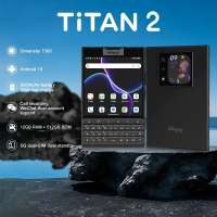 Unihertz Titan 2 Smartphone 5G Android 15 with Physical Keyboard Dual Screen 512GB Dimensity 7300