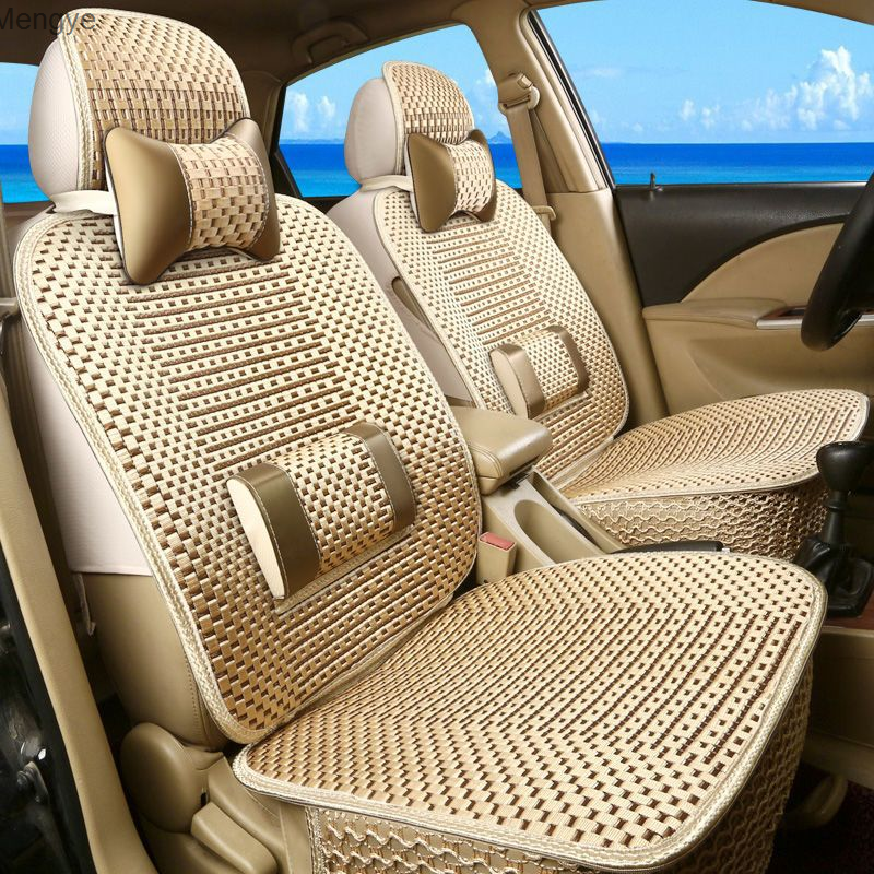 Car cushion all-season universal surround summer ice silk seat cover car cushion single seat cover supplies Mengye