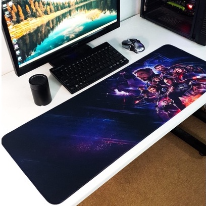 Lót chuột cỡ lớn 80x30cm dày 2mm pad gaming cỡ lớn speed bo viền chắc chắn