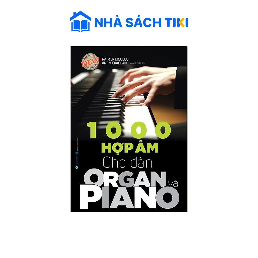 Sách 1000 Hợp Âm Cho Đàn Organ Và Piano - Tái Bản - Vanlangbook