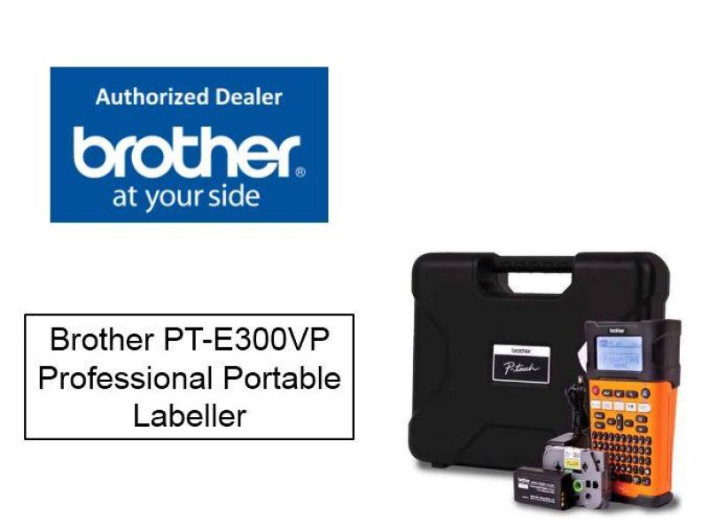 Brother PT-E300VP Professional Portable Labeller pt 300vp Singapore