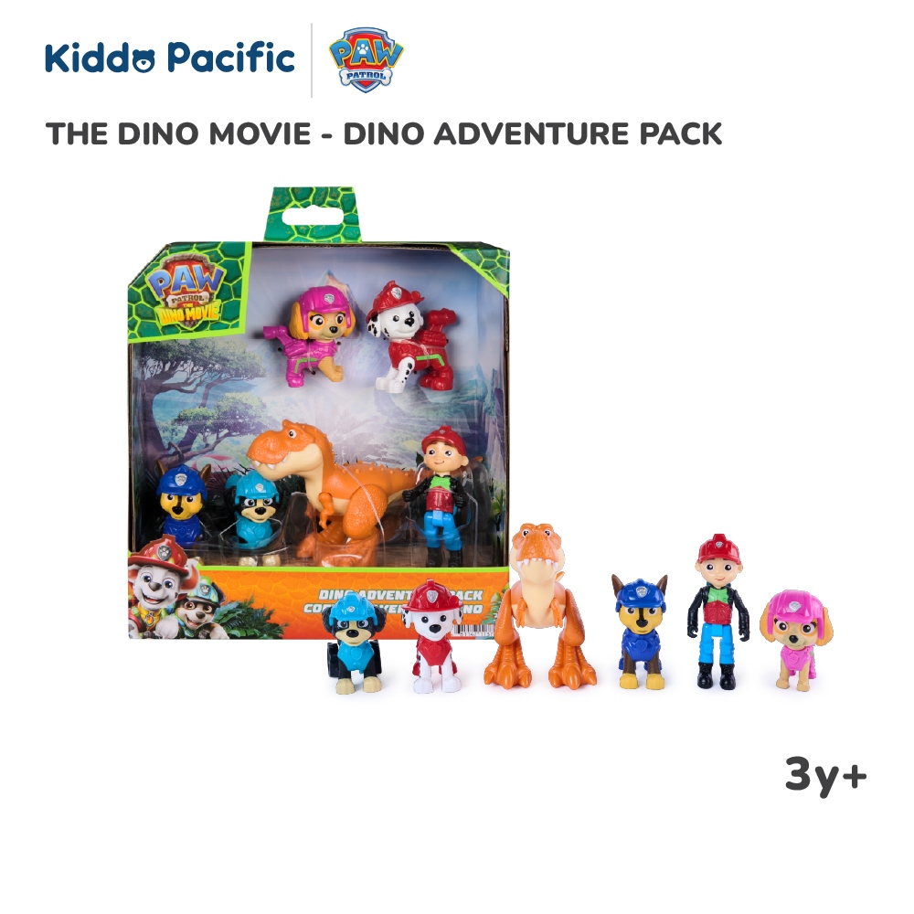 PAW PATROL THE DINO MOVIE - DINO ADVENTURE PACK ของเล่นฟิกเกอร์ ราคา 1,395 บาท*ส่งฟรี
