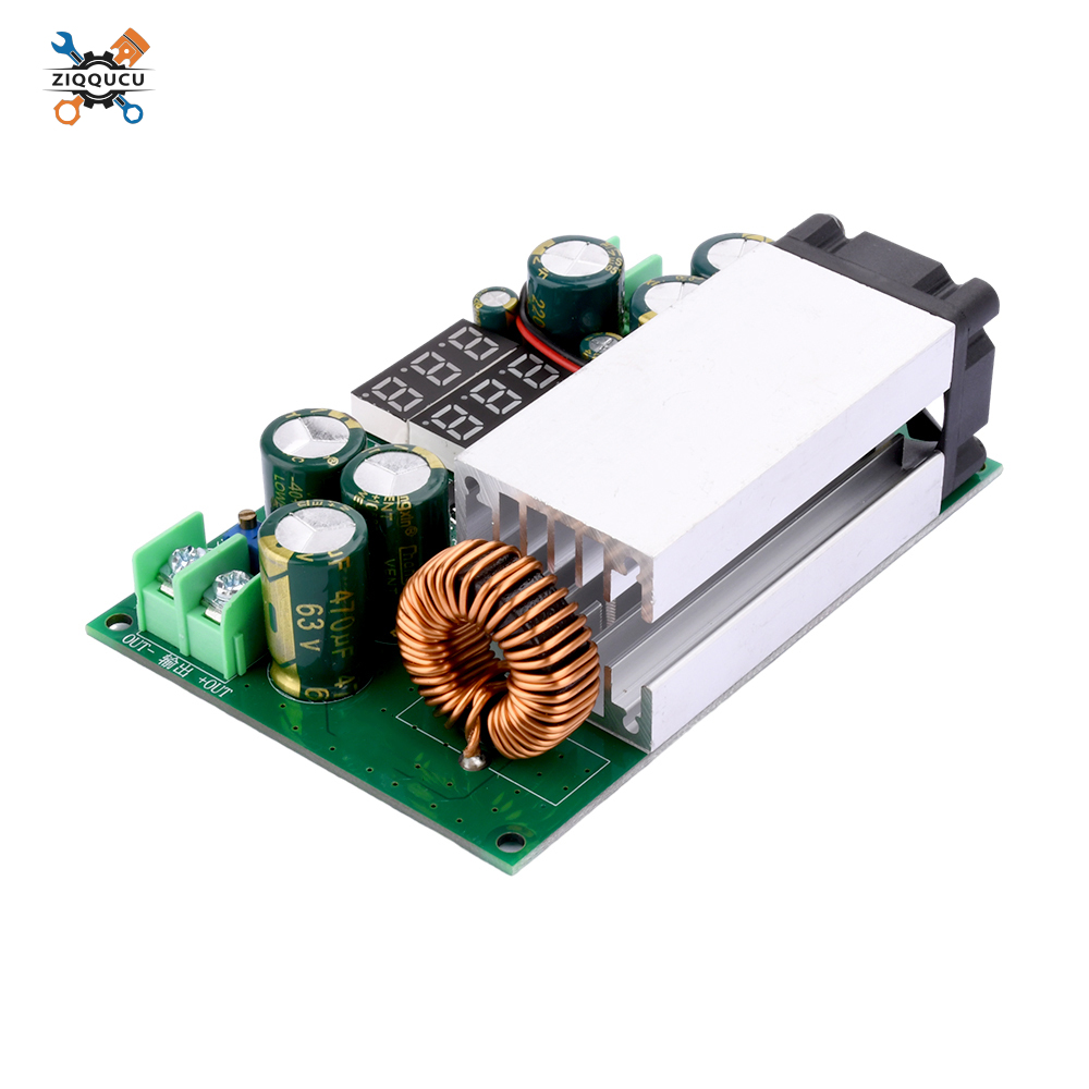 Ziqqucu dc 12-80v đến 5-48v dc-dc bo mạch chuyển đổi 600w bộ điều chỉnh bệ đỡ điện áp không đổi dòng không đổi điều chỉnh mô-đun nguồn