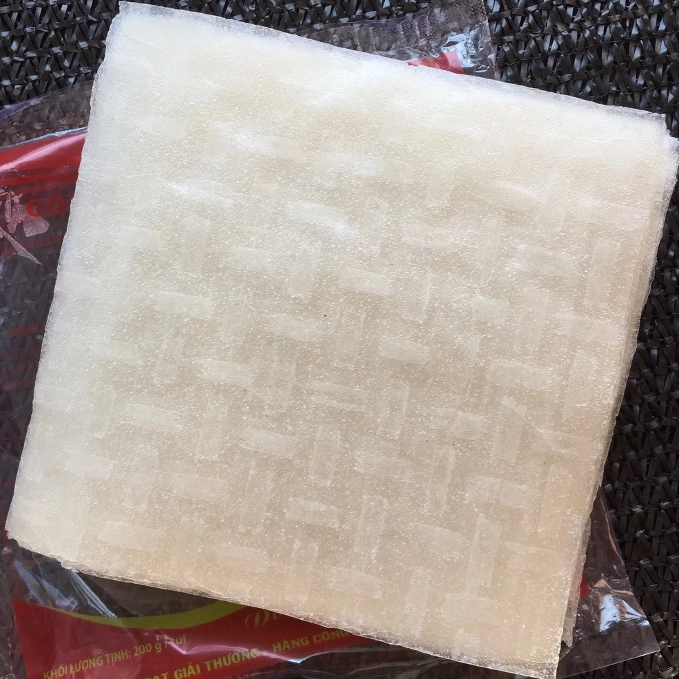 BÁNH TRÁNG GẠO NHÚNG GIÒN HÌNH VUÔNG- 500G- 21CM