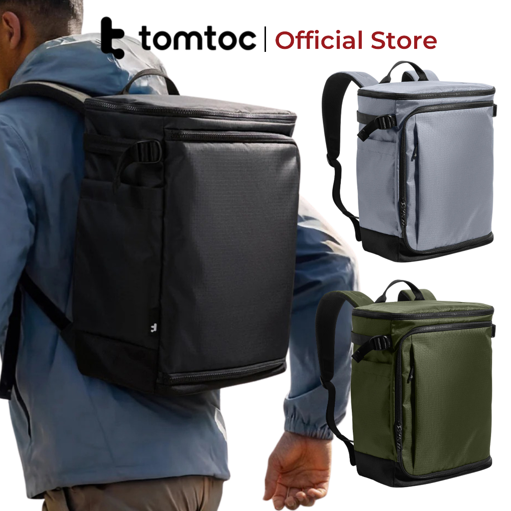 Balo Du Lịch Tomtoc (USA) Navigator-T69 Travel Backpack 23L~28L Chống Nước Chính Hãng