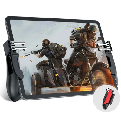 New PUBG Gamepad Controller Six Finger Game Joystick Handle For Ipad Tablet L1R1 Fire Button Aim Key PUBG Trigger
