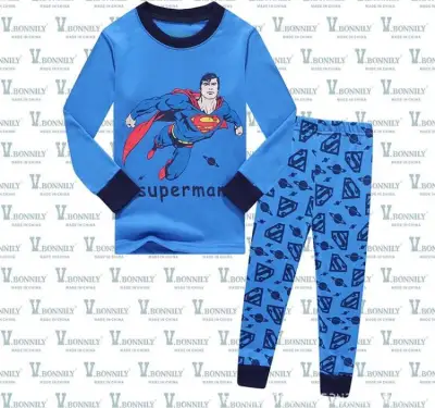 [Eddalabz] Pajamas Set L/S Super/spider