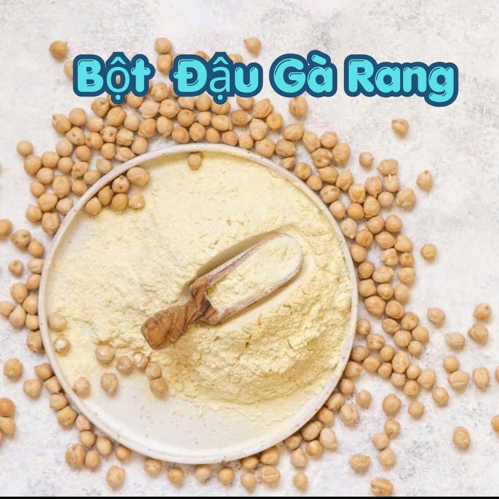 1kg Bột đậu gà Rang chín nhập khẩu Canada uống hàng ngày , làm bánh ,salad , nấu Cháo dinh dưỡng , Súp rau củ ,Canh hầm....