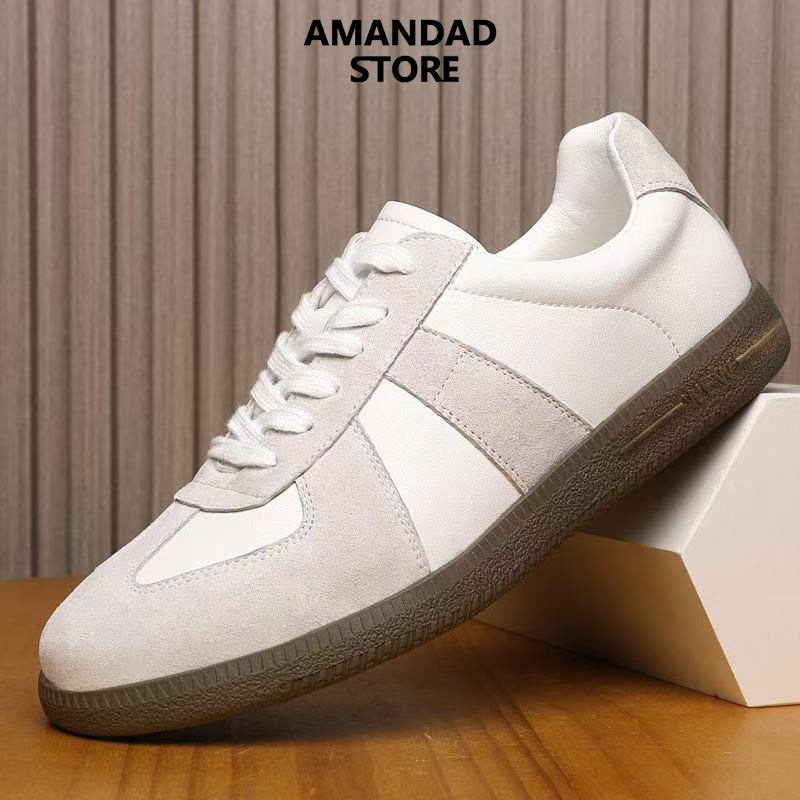 QiaoYiLuo Vintage Style Men's Casual Sneakers with Comfortable Rubber Sole ราคา 282 บาท*ส่งฟรี