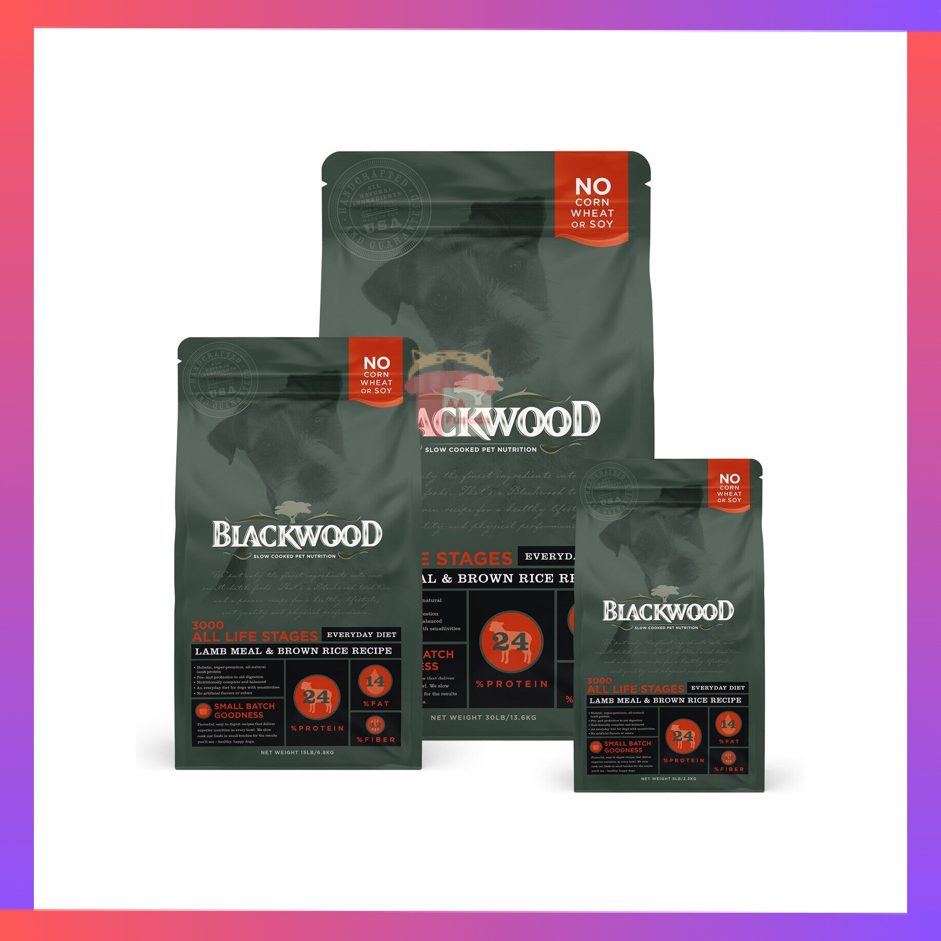 Blackwood 3000 Blackwood Lamb And Rice ブラックウッド 3000 Blackwood 3000 Blackwood Lamb And Rice ブラックウッド 3000