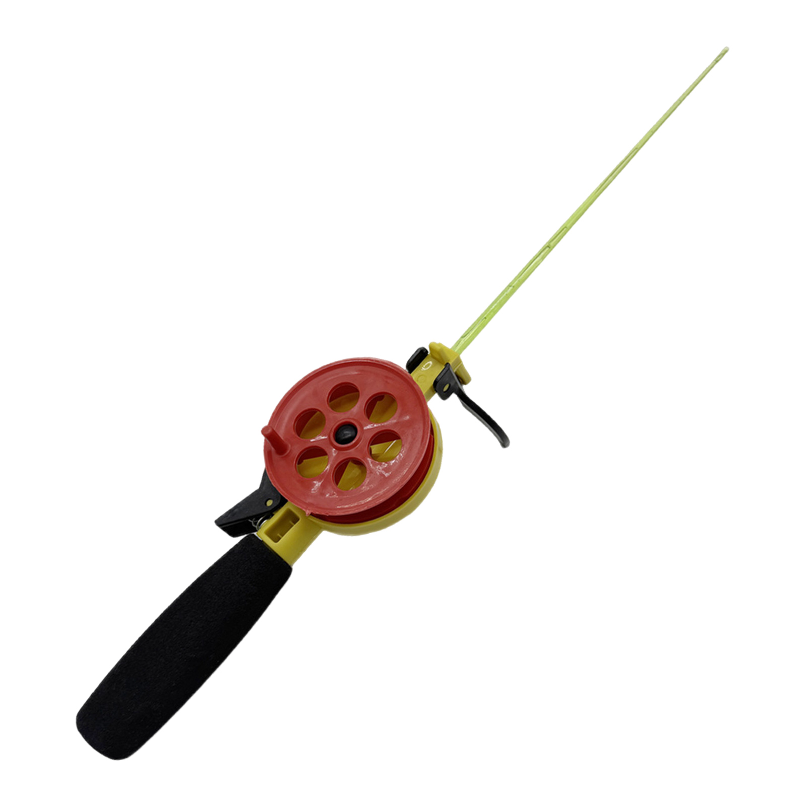 Gee®Cần câu Mini mini cực Câu cá trên băng nhỏ gọn cần câu cá trên băng Combo cho cá hồi walleye cá 