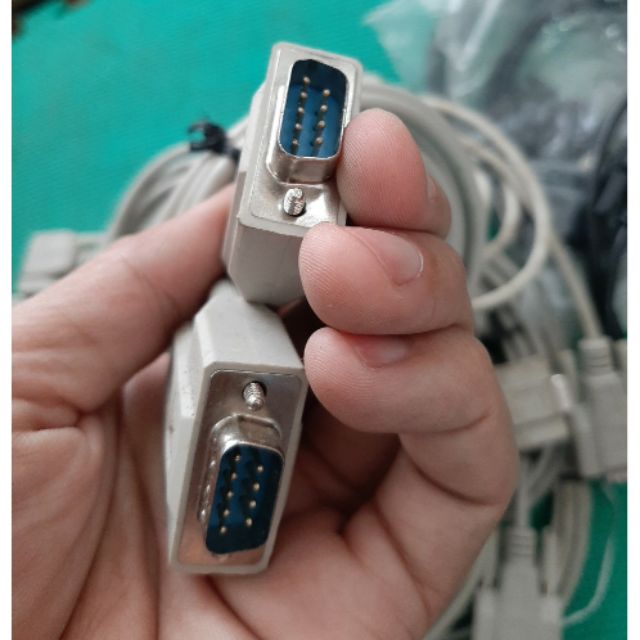 Dây tín hiệu rs232, com 9 chân db9 đực cái , db9 com ra vga đủ kiểu.