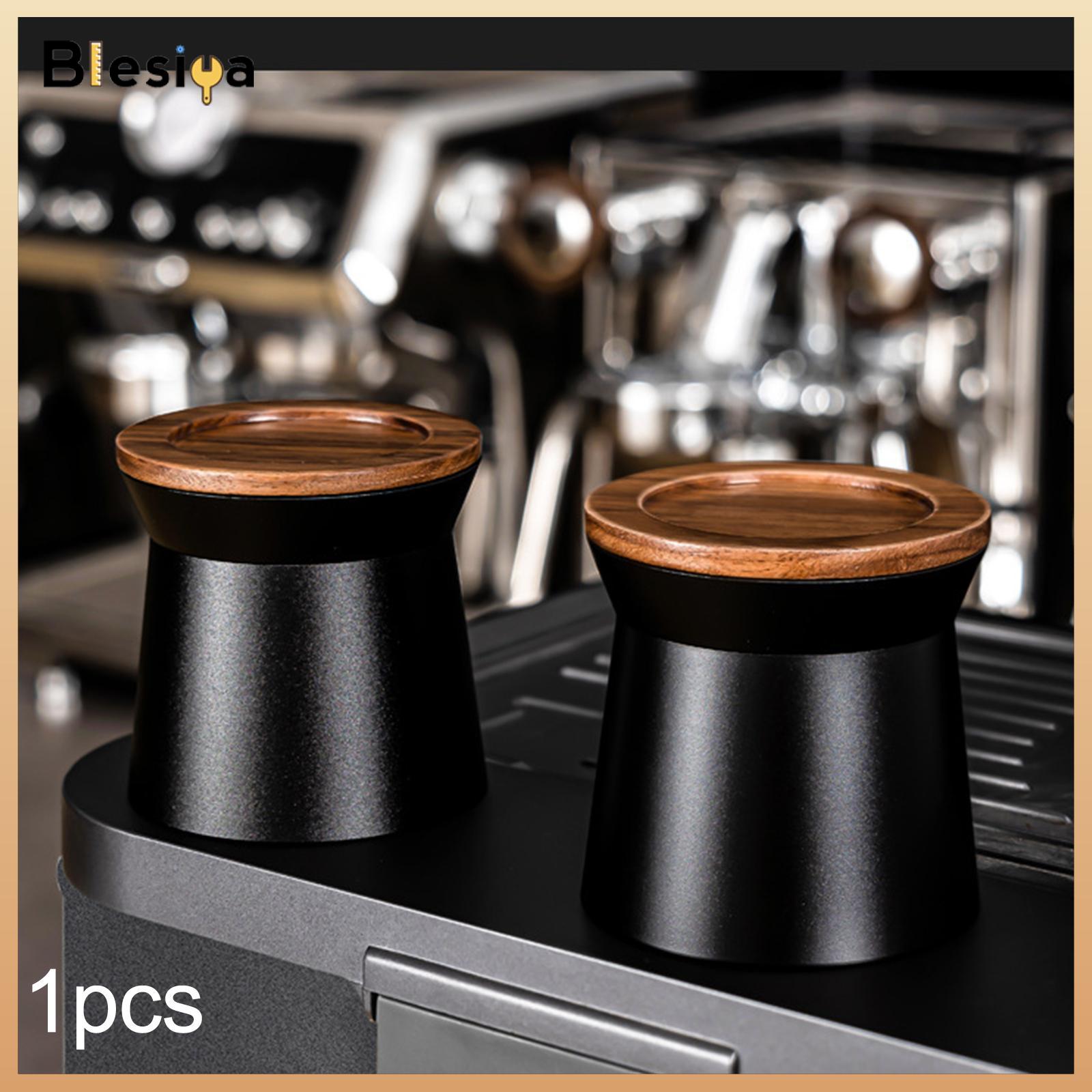 Blesiya 58mm Coffee Powder Dosing Cup Dosing Rings Press Reusable Portable Aluminium Alloy Coffee Po