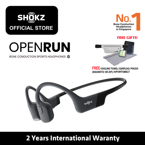 Shokz OpenRun Bone Conduction Sports Headphone Singapore