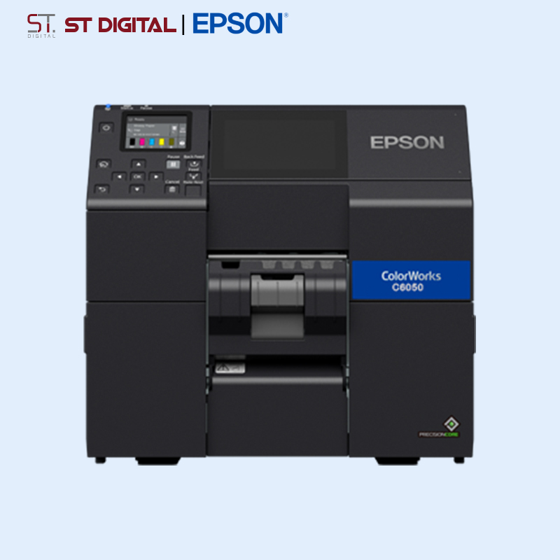 [Singapore Warranty] Epson ColorWorks C6050P Peel-and-Present Colour Label Printer C6050 P Singapore
