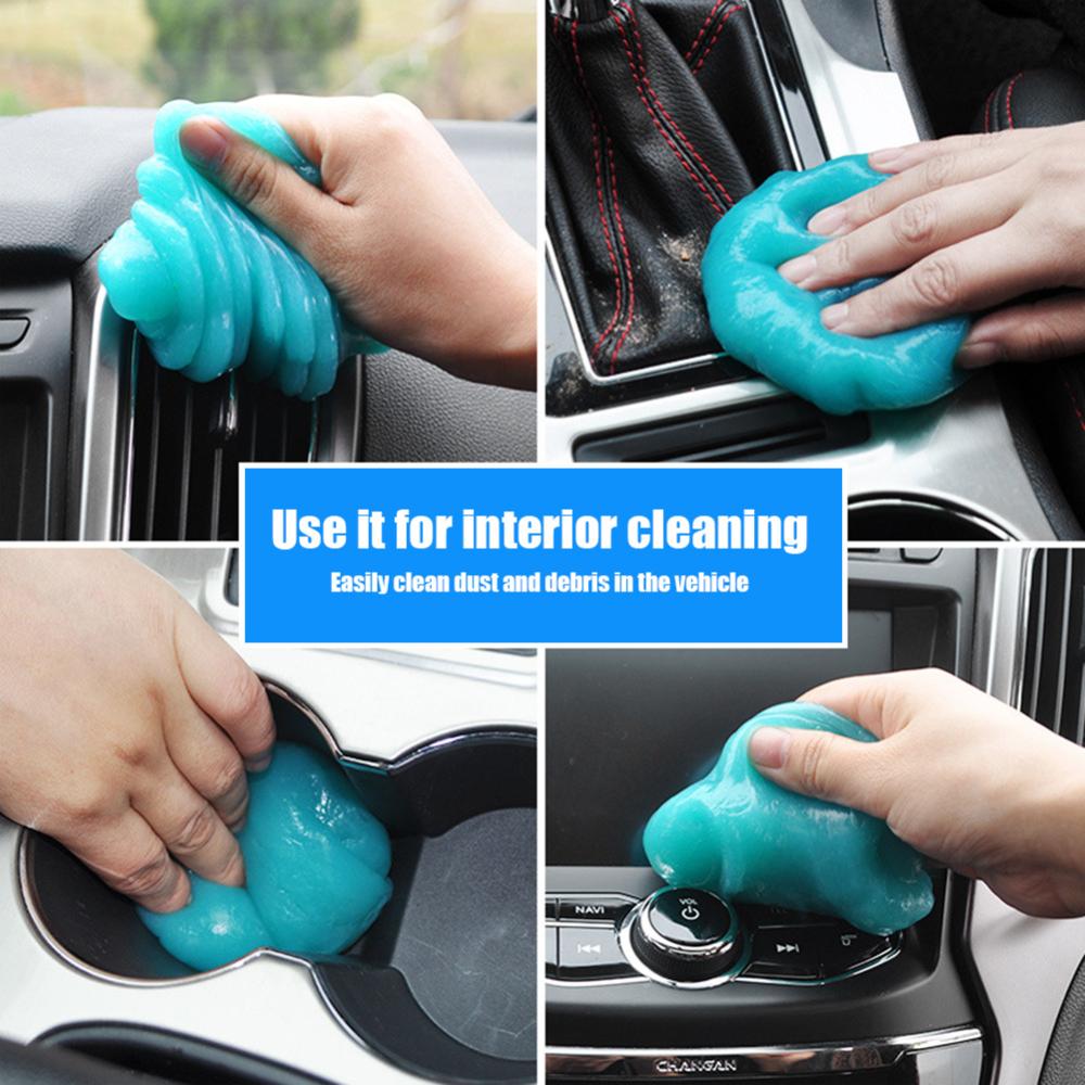 1pc 160g Large capacity installation Multi Purpose Cleaning Soft Glue Car  Cleaning Gel Dust Gap Cleaner Vent Interior Removal Keyboard Cleaner For  Car Vent Computer Laptop Camera