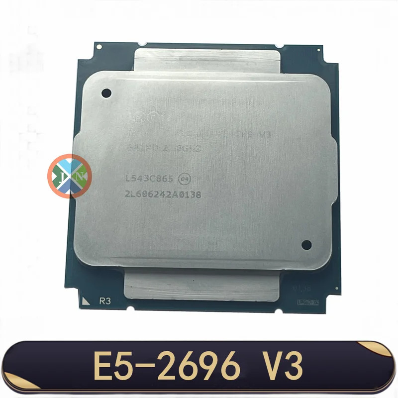 Xeon E5-2696 V3 E5 2696v3 E5 2696 V3 2.3 GHz 18 lõi hai mươi 36 luồng 45Mb 135W Bộ xử lý CPU LGA 201