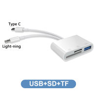 Fonken Đầu đọc thẻ đa năng Loại C/IOS Để SD/TF/Thẻ nhớ USB Adapter Cho PC Máy Tính Xách Tay Điện Thoại U Đĩa
