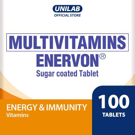 Enervon C Multivitamins: Boost Energy and Immunity (Unilab)