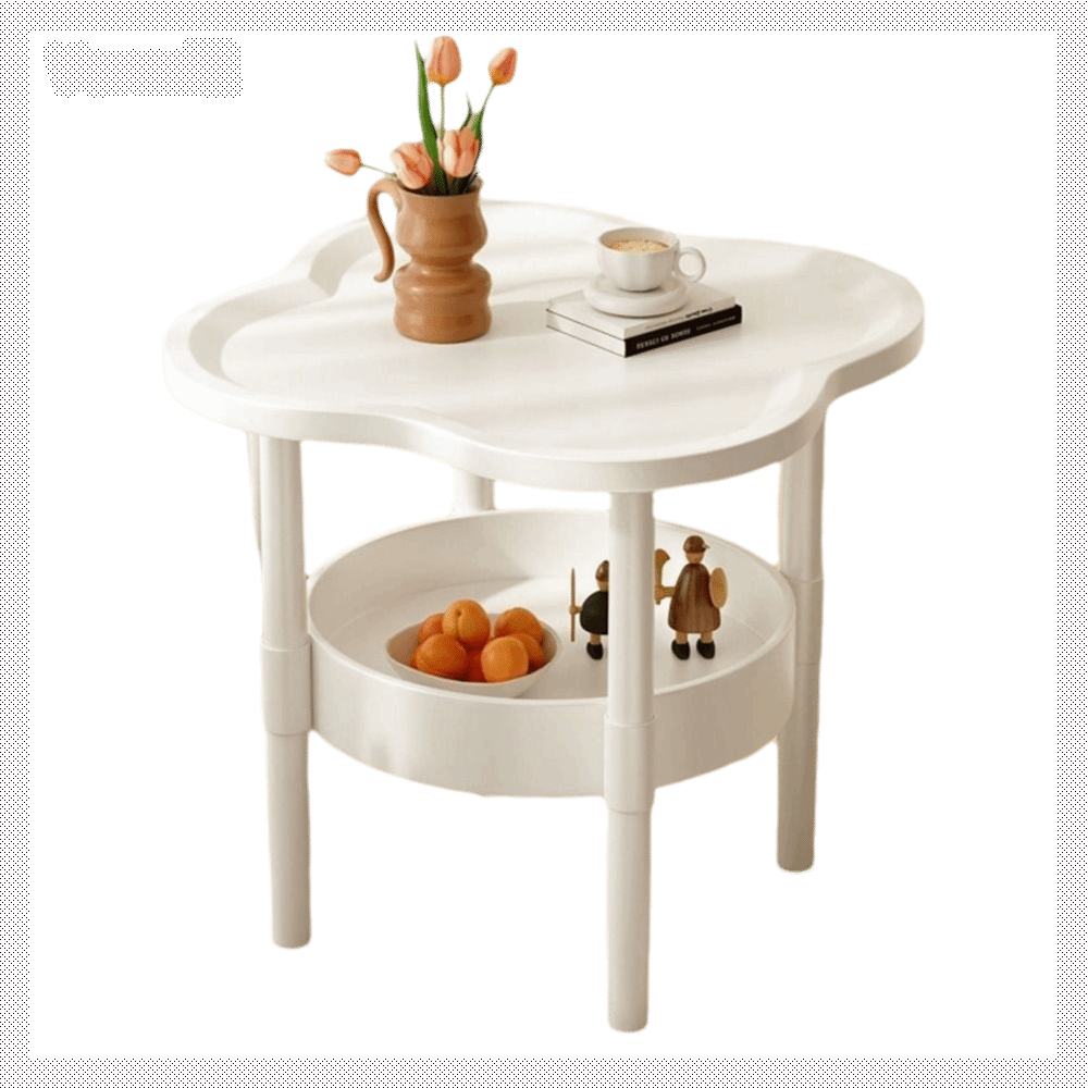 VERMILL 4040CM Bàn phụ Nhỏ Nhựa Bàn cạnh giường Hiện đại Trang trí Bàn cuối cho phòng khách