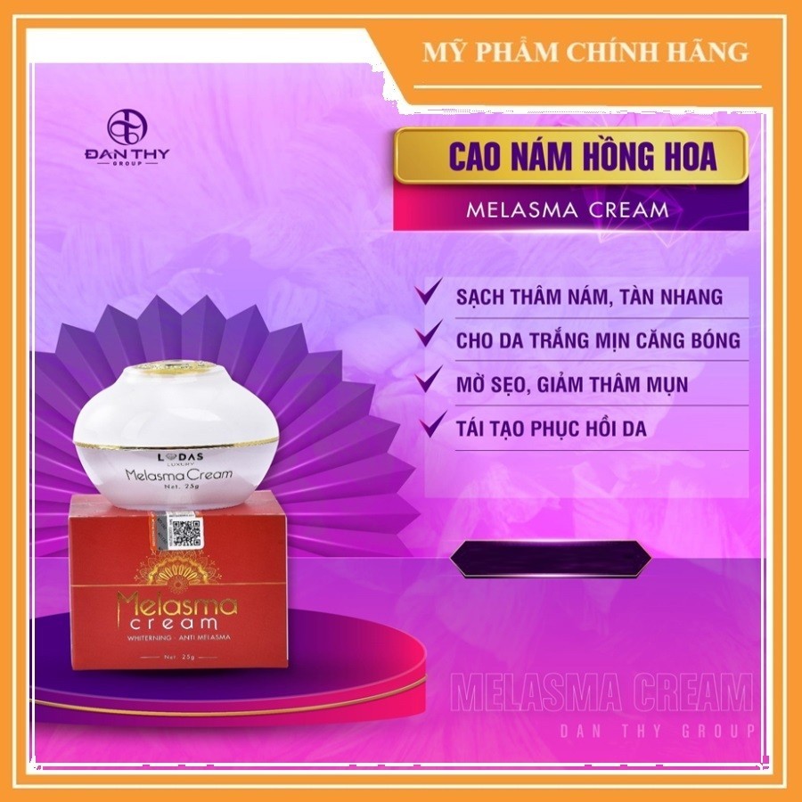 [Chính Hãng] Cao Nám Hồng Hoa Đan Thy - Sạch Nám Mờ Thâm