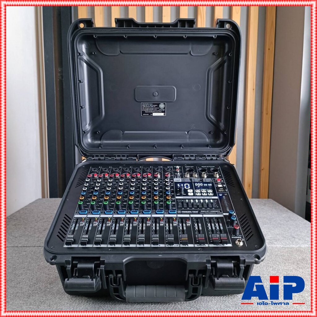 อุปกรณ์เครื่องเสียงและหูฟัง PROEUROTECH PMX-PT10500FX powermixer เพาเวอร์มิกเซอร์ โปรยูโรเทค รุ่น PMX PT10500FX PMXPT10500FX เอไอ-ไพศาล ราคา 9,250 บาท*ส่งฟรี