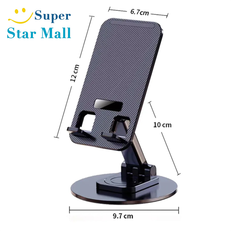 360 Có Thể Điều Chỉnh Góc Giá đỡ điện thoại di động Chiều Cao Có Thể Điều Chỉnh Chủ Mạnh Mẽ Điện Thoại Đứng Cho Bàn Tương Thích Cho điện thoại di động