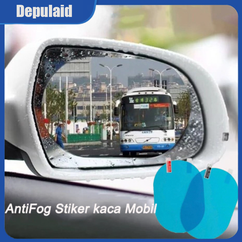 Car Rearview Mirror Film Anti Fog Water Dew Scratch Protector Dust Free Mirror Protector Safe for Driving Harga 17,999 rupiah*Gratis Ongkir