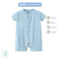 Bộ liền thân body cộc cúc thẳng nhiều màu sắc và họa tiết cho bé Boube Vải sợi tre Bamboo mềm mịn