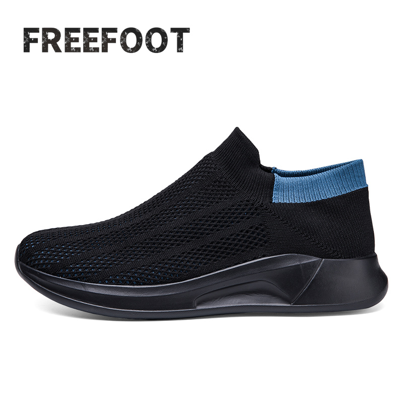 Freefoot ban đầu xuyên biên giới Giày nam lưới dệt thoi ngang thoáng khí nhẹ Giày lái xe nam và nữ thể thao ngoài trời overshoes thương mại nước ngoài bốn mùa Giày