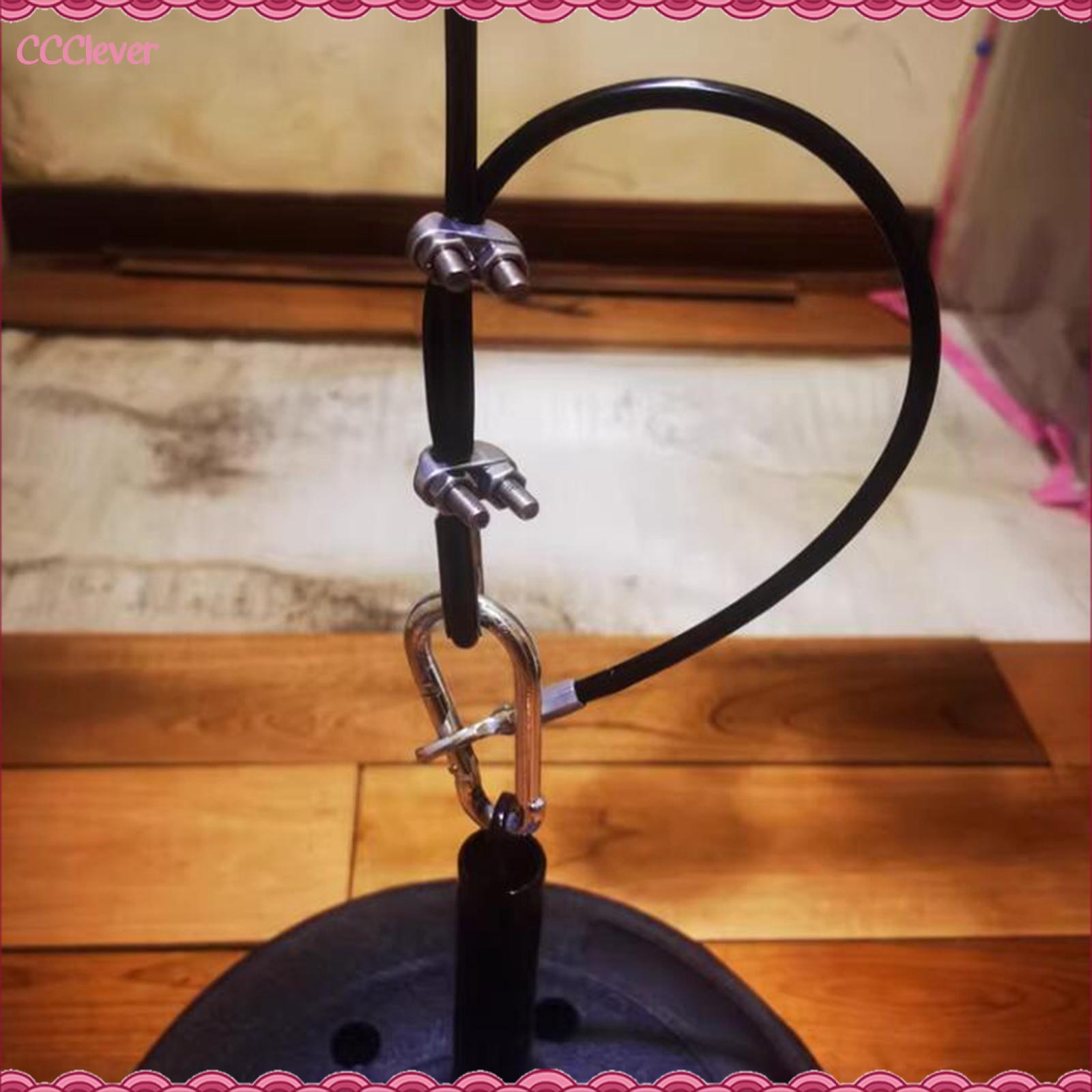CCClever thể dục ròng rọc cáp nhà Cáp tập gym 5mm cổ tay cánh tay cẳng tay căng cơ dây thép Dây cáp hệ thống ròng rọc nhẹ