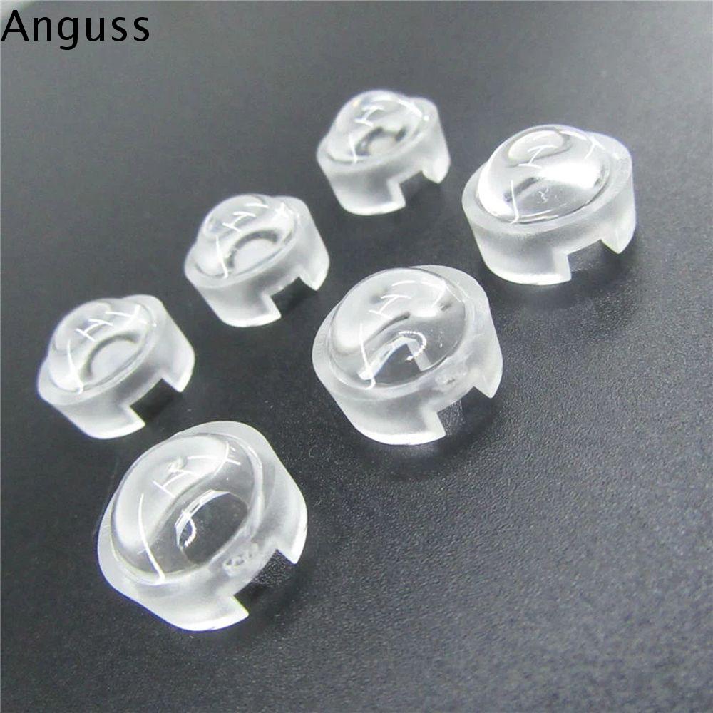 ANGUSS Ống kính quang học 1W 3W Ống kính chuẩn trực Ống kính acrylic lồi cho IR CCTV Ống kính 15 30 45 60 90 100 độ Ống kính LED Ống kính 13mm Ống kính acrylic Ống kính mini