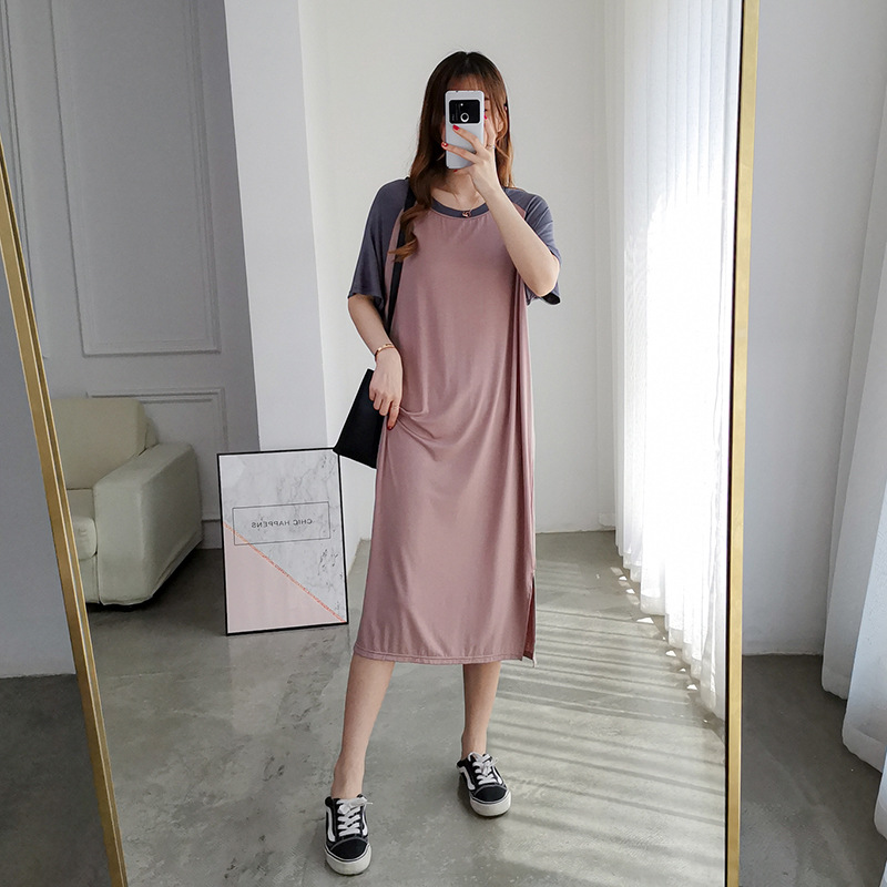 Váy dài mùa hè Đầm rộng nữ