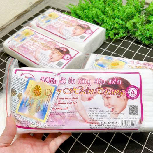 COMBO 10 BỊCH Khăn Khô Đa Năng Hiền Trang 200gr - Hàng Loại 1