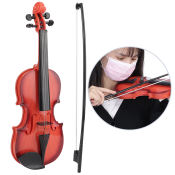 Adjustable String Kid Acoustic Violin Toy - Light Brown