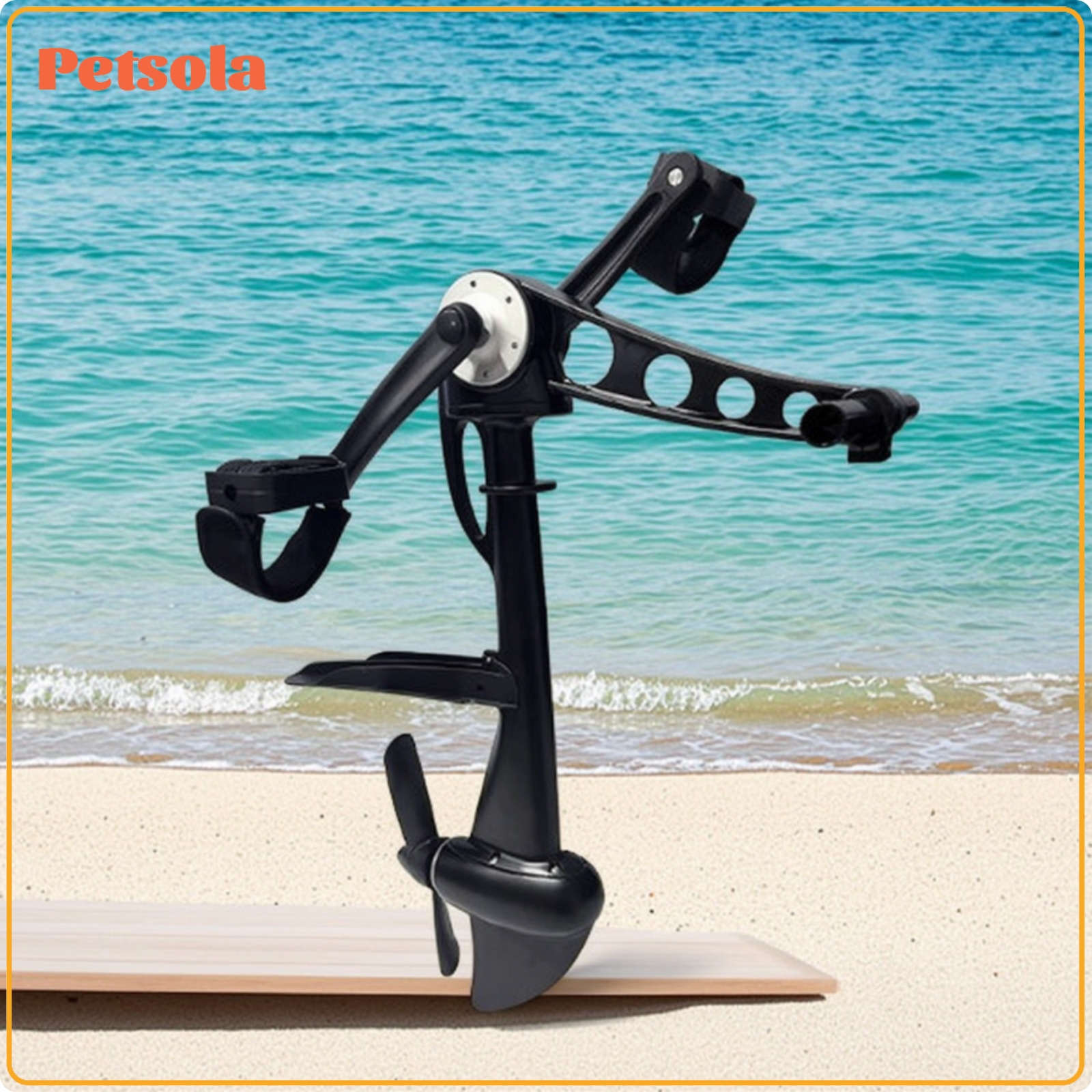 petsola Handsunrestricted Pedal Drive System with Propeller Rigid Kayak Pedal Drive Sturdy Foot-Operated Propulsion Device Long-Lasting for Anglers, Kayakers, Calm-Water Outings ราคา 13,069 บาท*ส่งฟรี
