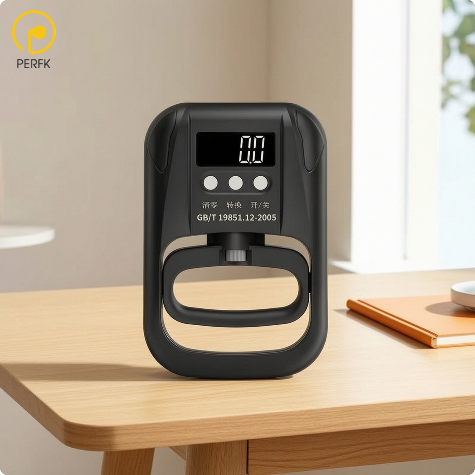 Perfk Rechargeable Grip Strength Tester with LED Display Accurate Hand Grip Strengthener Reliable Hand Dynamometer Portable for Students, Home Fitness ราคา 1,963 บาท*ส่งฟรี