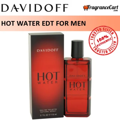 Davidoff Hot Water EDT for Men (110ml) Eau de Toilette David off HotWater Red [Brand New 100% Authentic Perfume/Fragrance]