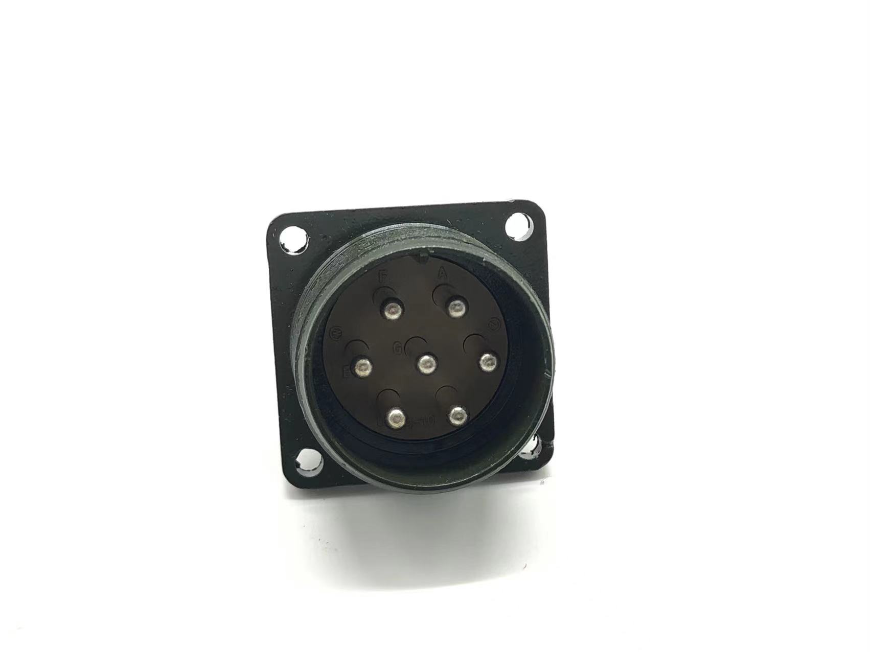 MS3108 Đầu Nối Động Lực Cho Động Cơ Servo Yaskawa, Mitsubishi, Fanuc - 24-10S, 7 Chân - đầu cắm vuông