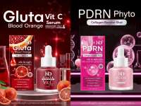 (เซ็ตคู่) เซรั่มส้มลือด 1 ขวด + เซรั่มPDRN เคโอริช 1 ขวด  Korich ของแท้
