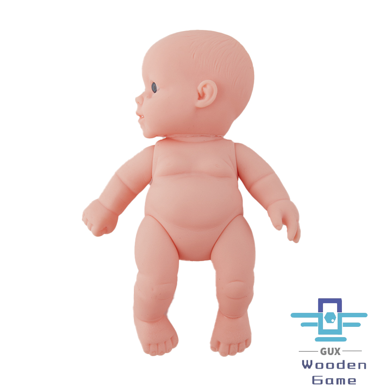 Woo Búp bê em bé 12cm thực tế mô hình mô phỏng trẻ sơ sinh bằng nhựa vinyl