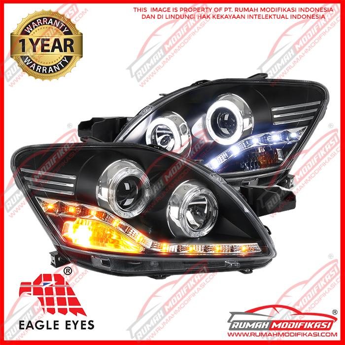 LAMP - TOYOTA VIOS 2007-2012 - STARLINE - LED - BLACK - SEQUENTIAL Harga 5,620,000 rupiah*Gratis Ongkir