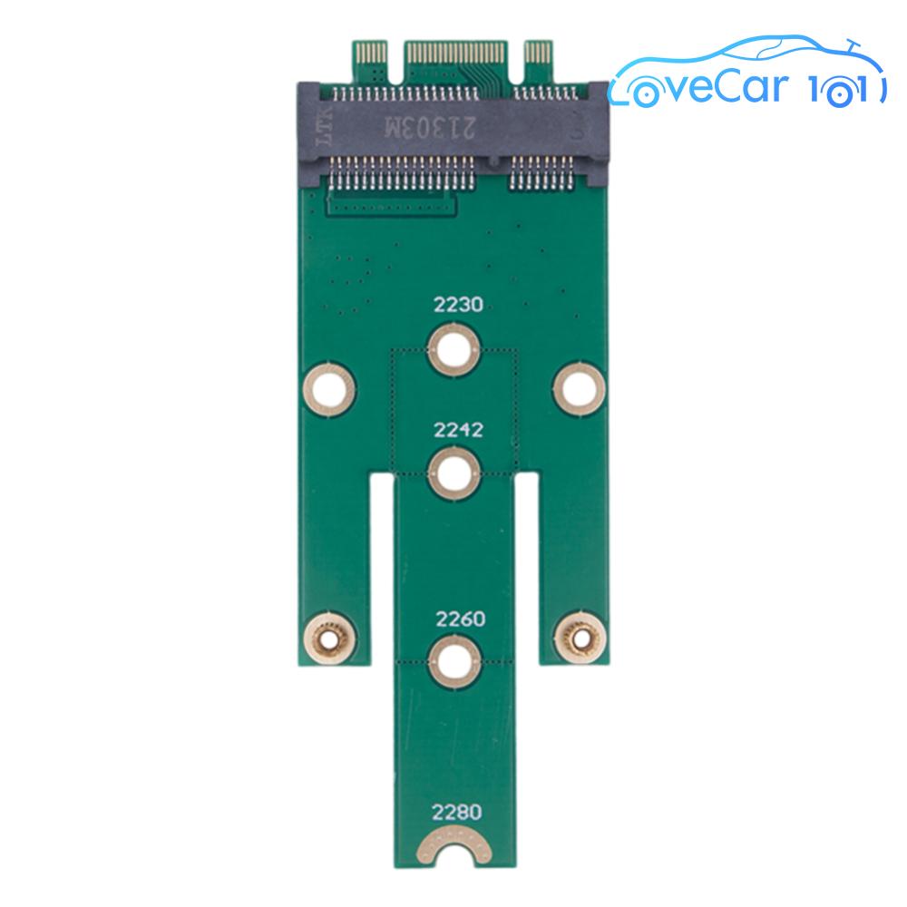MSATA To NGFF Adapter M.2 NGFF Convert Card MSATA SSD Male Converter NGFF To MSATA Male Riser for 2230-2280 M2 SSD ราคา 56 บาท*ส่งฟรี