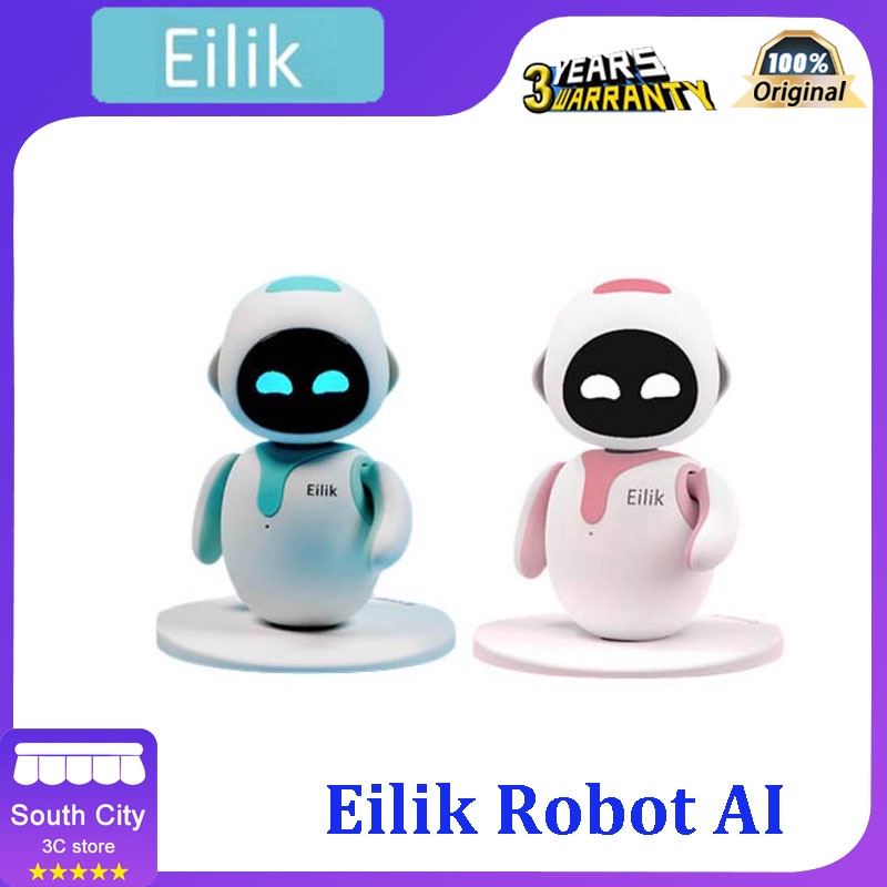 ***ของแท้100%-ของแถมมากมาย-ลด30%***Eilik Robot เสียงอารมณ์อัจฉริยะปฏิสัมพันธ์แบบโต้ตอบมาพร้อมกับ ai Desktop Toy ราคา 8,840 บาท*ส่งฟรี
