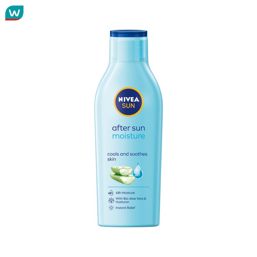 Nivea Sun Moisture After Sun Lotion 200 Ml. โลชั่น บำรุงผิว ครีมกันแดด