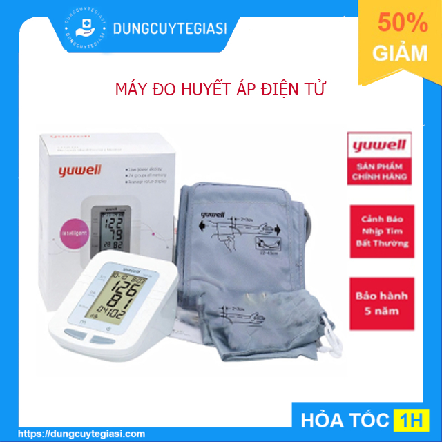 Máy đo huyết áp bắp tay yuwell ye-660b