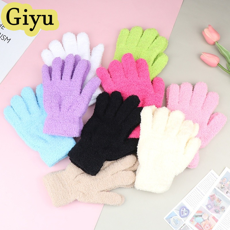 Giyu สีขาวปะการังสีขาวสีดำแกะอากาศล้างตะเข็บป้องกันความหนาวเย็นในฤดูหนาว ราคา 19 บาท*ส่งฟรี
