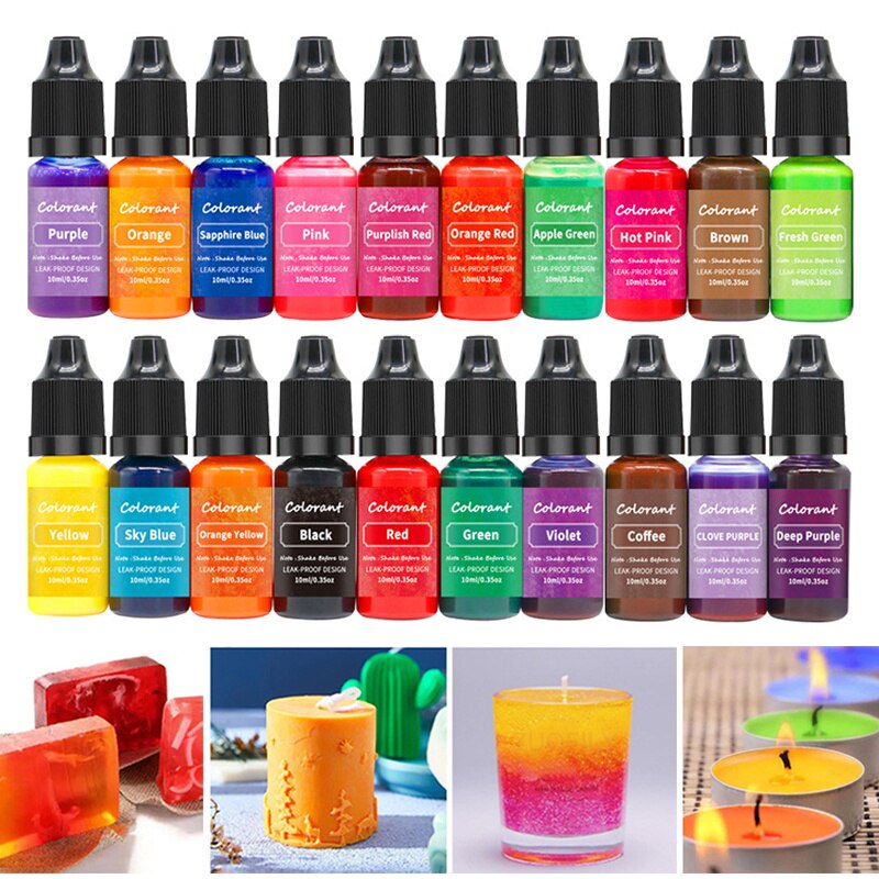 3g Candle Pigment DIY Candle Dyeing Environmentally Friendly Non-Toxic  Colorant Used To Make Holiday Party Scented Color Candles
